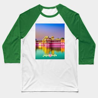 World Travel Fly to Jaipur India Baseball T-Shirt